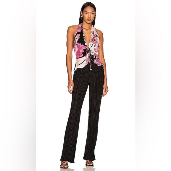 Free People Hot Tropics Tank In Dark Combo - Picture 2 of 4